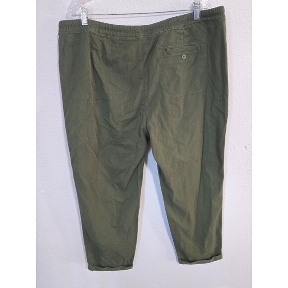 NWT Time & True Womens Relaxed Fit Roll Cuff Jogger Pants sz XL 16-18 - Picture 3 of 6